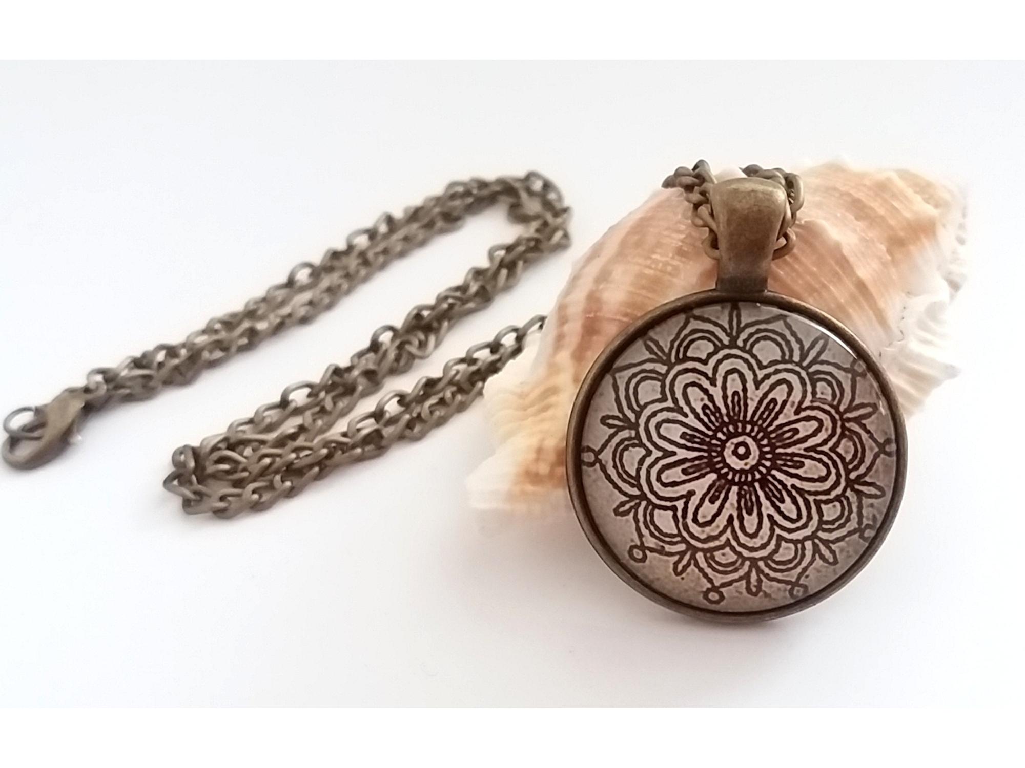Mandala nyaklánc