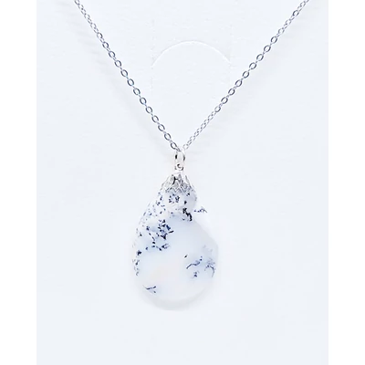 Merlinit medál nemesacél nyaklánccal