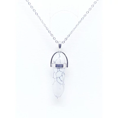 Howlit hexagon medál nemesacél nyaklánccal