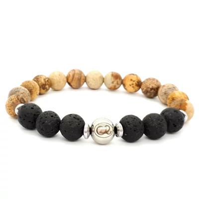 KOTEH lávakő, tájkép jáspis