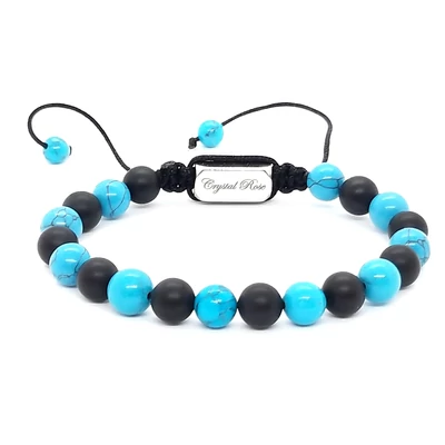 Matt onix türkinit karkötő