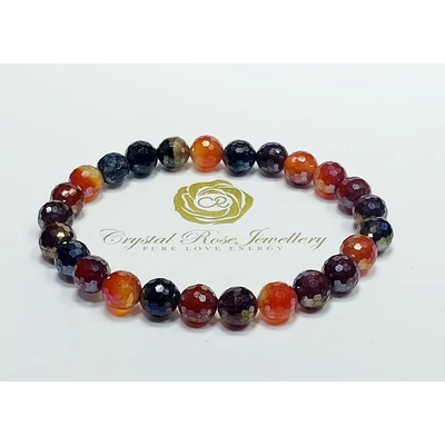 Aura achát karkötő