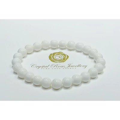 Fehér kagyló karkötő