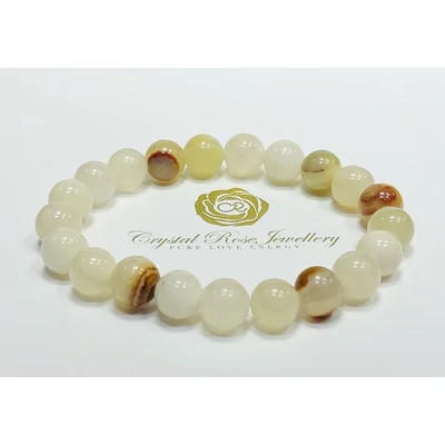 Kalcit aragonittal karkötő