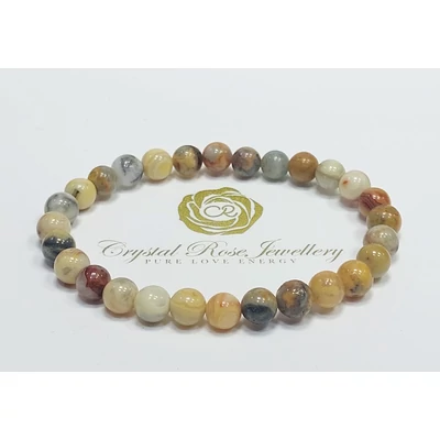 Csipkeachát karkötő